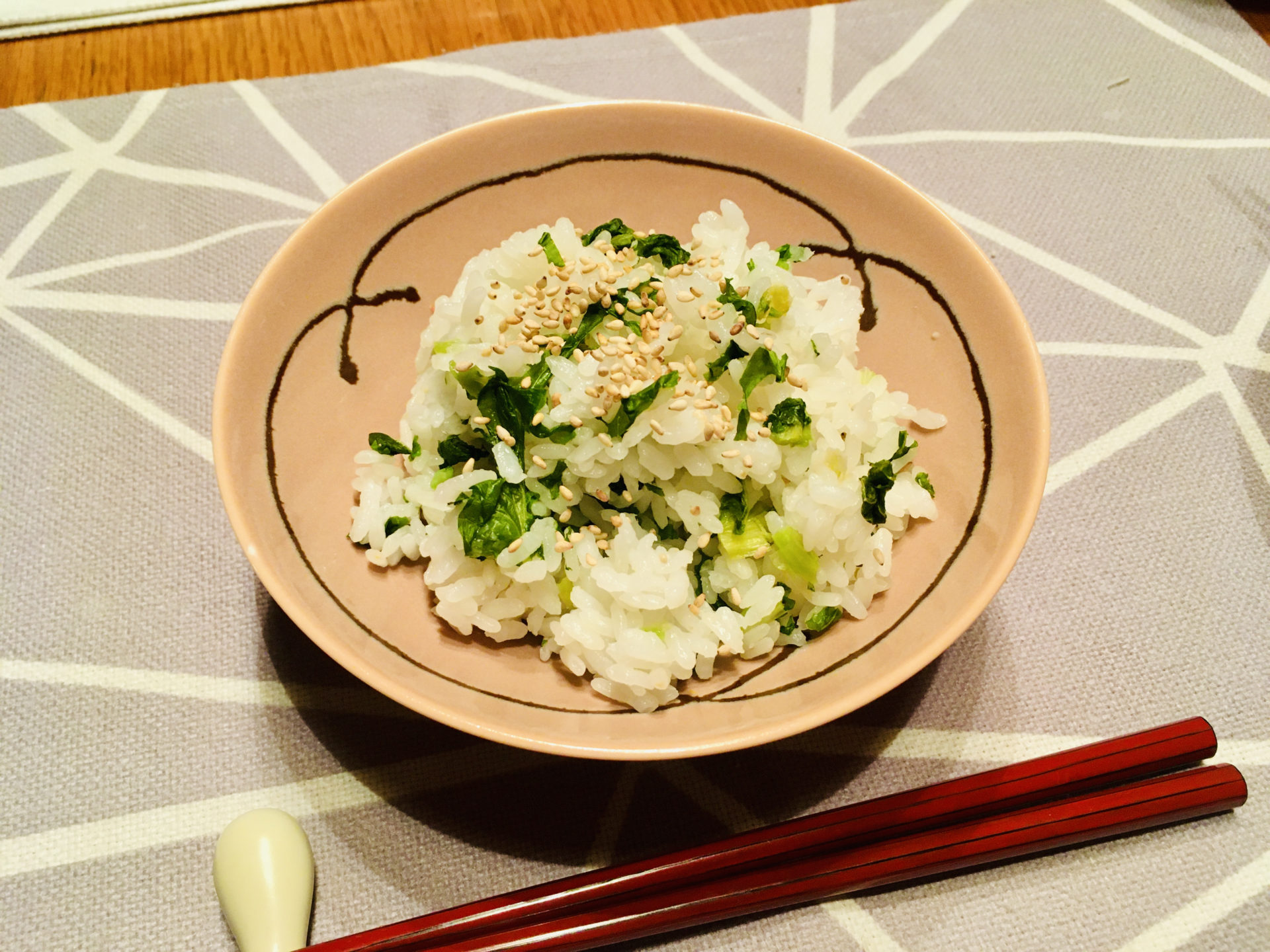 干し大根葉の菜飯